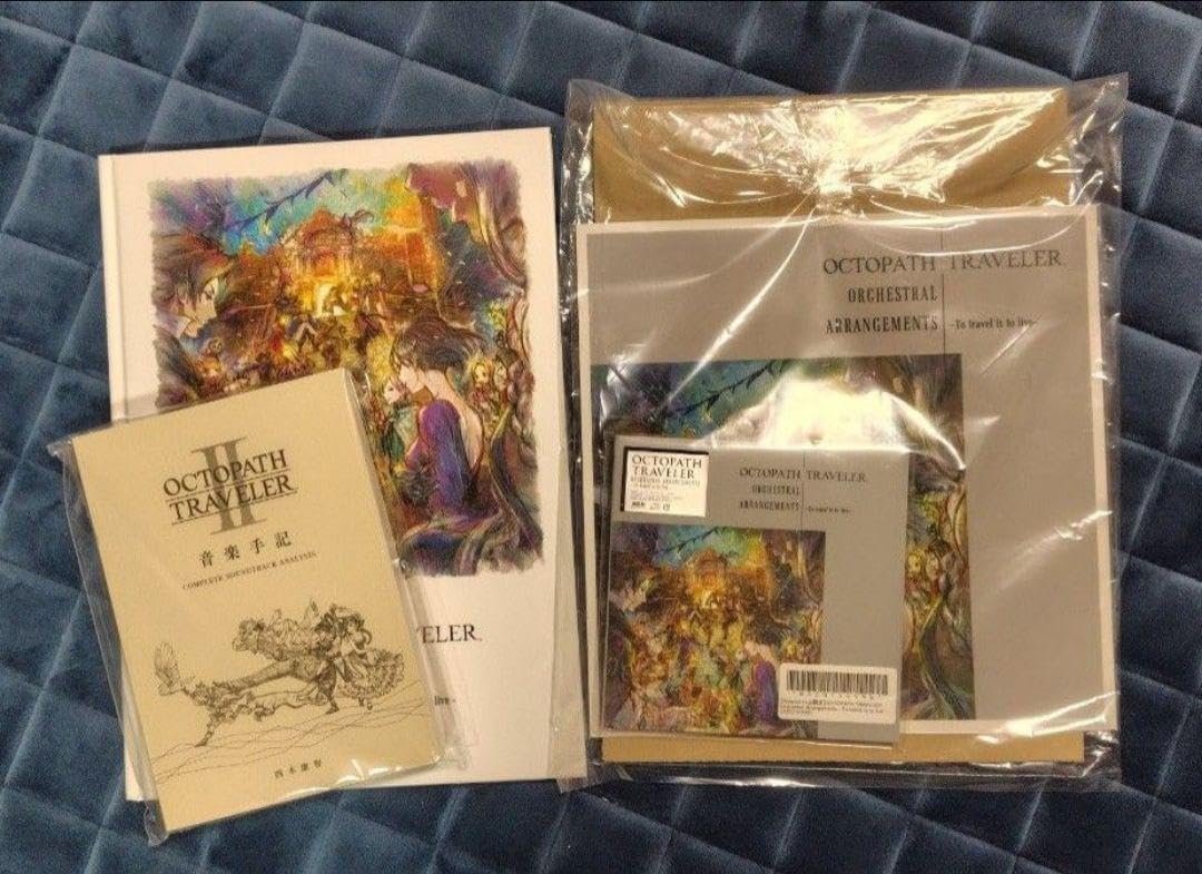 OCTOPATH TRAVELER コンサートパンフレットと音楽手記セット OCTOPATH TRAVELER コンサートパンフレットと音楽手記セット
